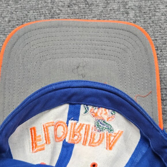 Florida‎ Gators Vintage Twins Enterprise Snapback Hat Blue Orange Mascot Cap - Picture 6 of 9